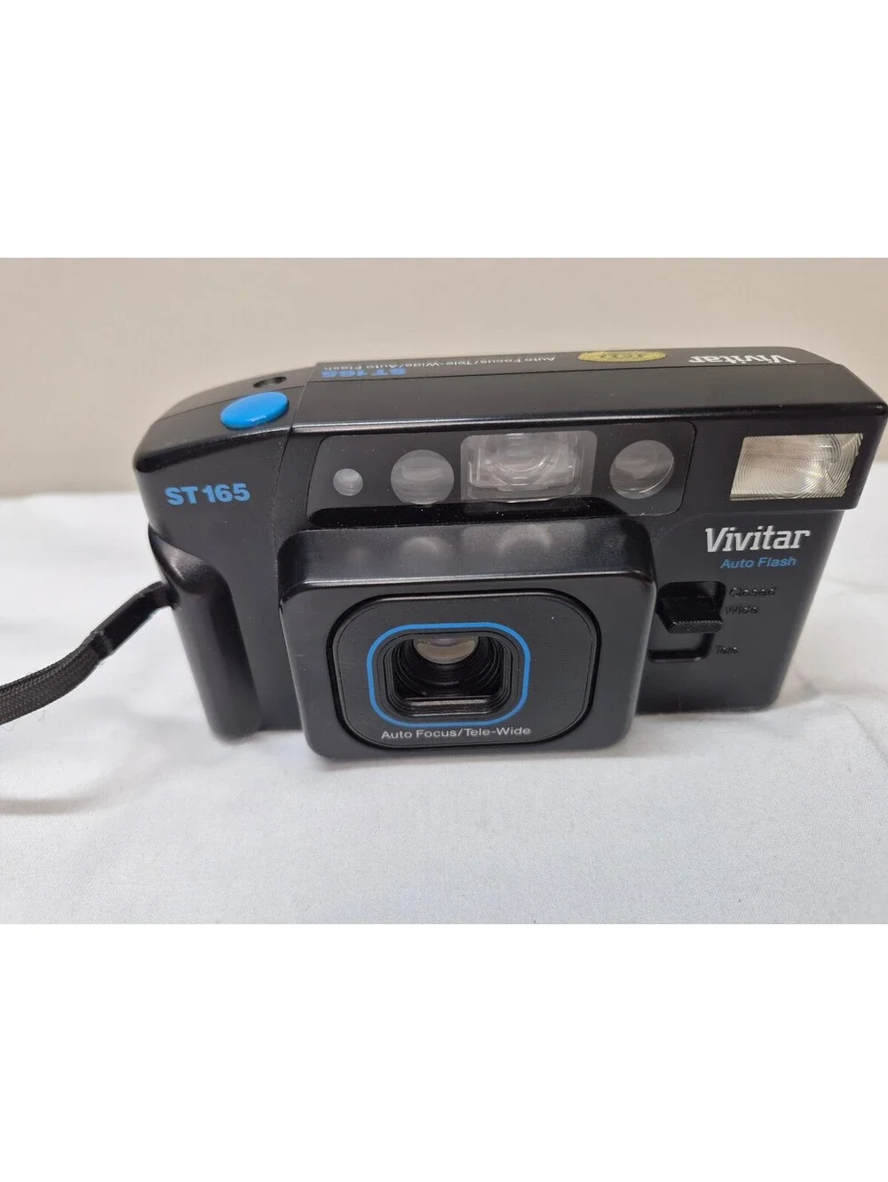 Vivitar ST165 Auto Focus Tele-Wide 35mm Film Camera with Auto Flash J39